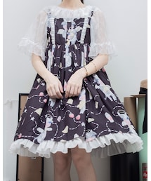 白色虫子 | ジャンパースカート