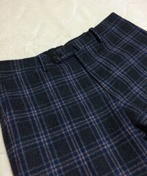 URBAN RESEARCH DOORS MENS | チェックウールパンツ(その他パンツ)