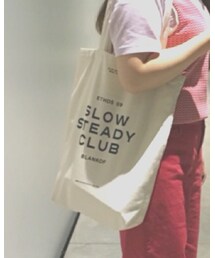 slow steady club | トートバッグ