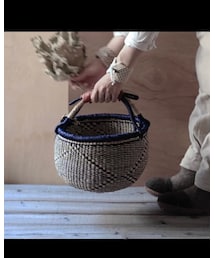 daladala | bolga basket round Ｍ(バッグ)