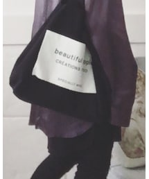 beautiful people | トートバッグ