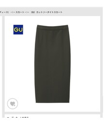 GU | GU　カットソータイトスカート(スカート)