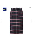 GU | タータンチェックタイトスカート(裙子)