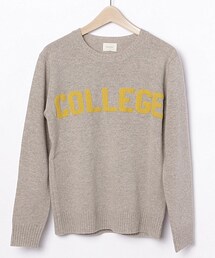 Inpaichthys kerri | Inpaichthys kerri / メリノウールニット COLLEGE(ニット/セーター)