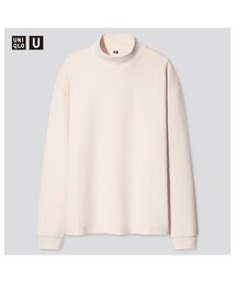 UNIQLO | モックネックプルオーバー　XL　2021SS(Tシャツ/カットソー)