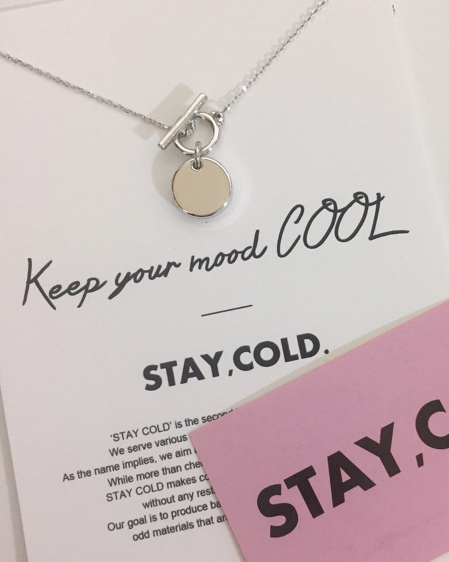 STAY COLD | ネックレス