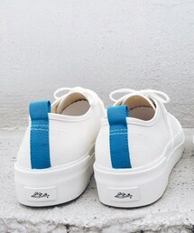 米白厚底帆布鞋(その他シューズ)