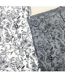 滿滿露營印花老爺褲(その他パンツ)