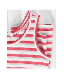 雙色條紋背心(タンクトップ)