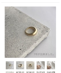 CHIEKO+ | Luna ring † gold(リング)