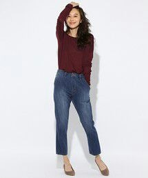 niko and... | テーパードデニムパンツ【niko and ...】(デニムパンツ)