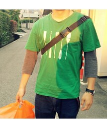 GLOBAL WORK | 緑の服(Tシャツ/カットソー)