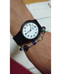 時計とパワーストーン(ブレスレット)