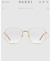 GUCCI | GUCCI スクエアフレーム メタル サングラス 50600円(サングラス)