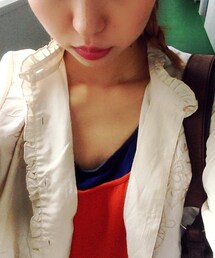 ブルー×オレンジ(Tシャツ/カットソー)