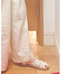 Samansa Mos2 blue | サンダル