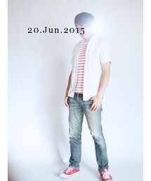 ZARA | ZARA ストライプTシャツ(Tシャツ/カットソー)