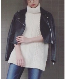 ENVYM | ライダースジャケット