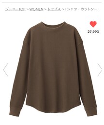 GU | Tシャツ/カットソー