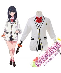 SSSS.GRIDMAN 宝多六花 コスプレ衣装 セット 制服 女性 通販 グリッドマン(カーディガン/ボレロ)