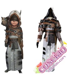 占い師 束縛者 第五人格 コスプレ衣装 通販 ハロウィン イベント仮装衣装(つなぎ/オールインワン)