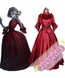 第五人格 血の女王 コスプレ衣装 赤いドレス 新ハンター マリー コスチューム(ドレス)
