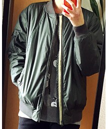 STUSSY | ma-1 (ブルゾン)