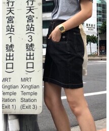 refresh | デニムスカート