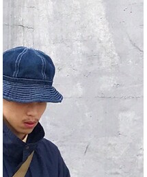 Retro WW2 denim hat | ハット