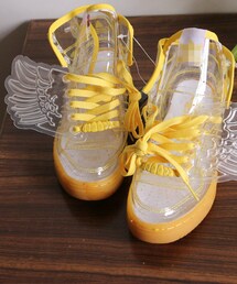 adidas Originals by JEREMY SCOTT | アディダス×ジェレミー・スコット ウィングス 「クリアー」スニーカー(スニーカー)