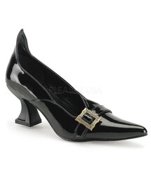 Pleaser USA | FUNTASMA  ベルト ポインテッドトゥ ローヒール (パンプス)