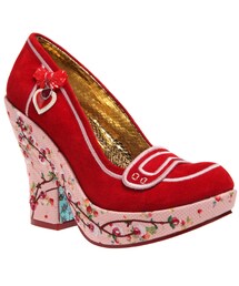 Irregular Choice | Pashing Red Womens Shoes(パンプス)