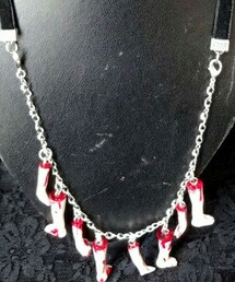 妮妈の手作小铺 | 活死人娃娃血腥肢解残肢丝绒项链(ネックレス)