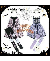 MilkBaby | +Horror Party+绷带十字架 袜子(タイツ/ストッキング)