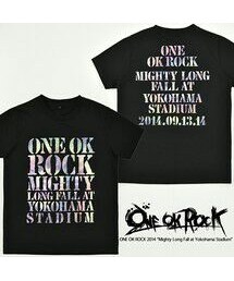 ONE OK ROCK | 2014 Mighty Long Fall at Yokohama Stadium 横浜スタジアム 半袖Tシャツ (Tシャツ/カットソー)