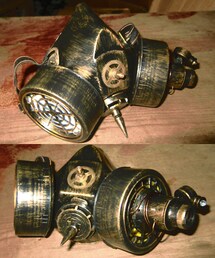 no brand | 蒸汽朋克复古齿轮面罩(その他小物)