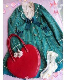 Pumpkin Cat | 南瓜猫 条纹西装套(セットアップ)