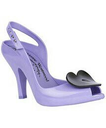 Vivienne Westwood×Melissa | DRAGON LILAC WITH BLACK HEART Heels(サンダル)