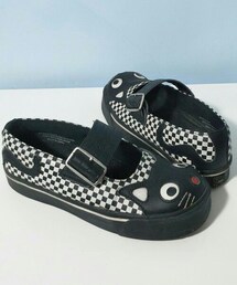T.U.K | checkerboard Mary Janes(ドレスシューズ)