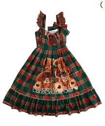 BacioBouquet | 榛果可可花束 泰迪LoveBear SP 吊带裙(ワンピース)