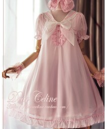 Dear Celine | 海风轻吟 海军领幼稚园娃娃裙(ワンピース/ドレス)