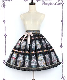 Pumpkin Cat | Mатрёшка Kотёнка 套娃猫 SK(スカート)