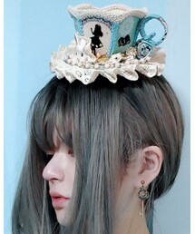 KS白昼星 | 茶杯帽头饰(バレッタ/ヘアクリップ)