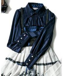 Shuttle of Light | 浅光 羊腿袖口水巾衬衫(シャツ/ブラウス)