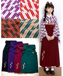 丸舗 | 歌子小姐·大正风矢羽柄和服袴套 正统形制改良款(着物)