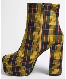 FOREVER 21 | Plaid Platform Boots(ブーツ)