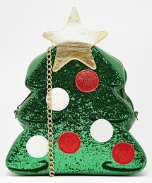 SKINNYDIP LONDON |  Exclusive Christmas Tree Cross Body Bag(ショルダーバッグ)