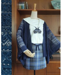 丸舗 | 蕾丝和服短上衣(着物)