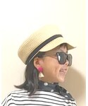 GU(ジーユー)の「帽子(キャスケット)」