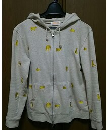 BEAMS BOY | 動物達の刺繍のパーカー(パーカー)
